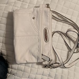 White crossbody bag